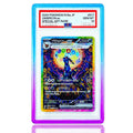 Halo Guard PSA slab protector Midnight Glow front view on card