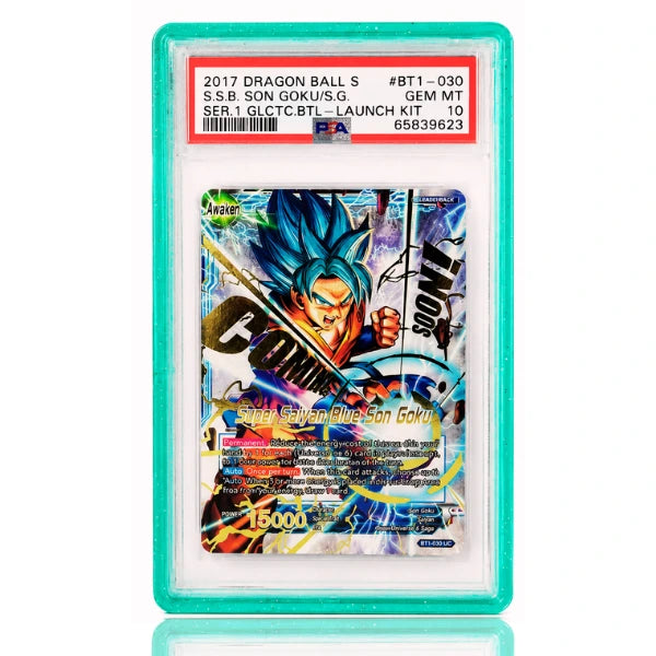 Halo Guard PSA slab protector Mint Mirage front view on card